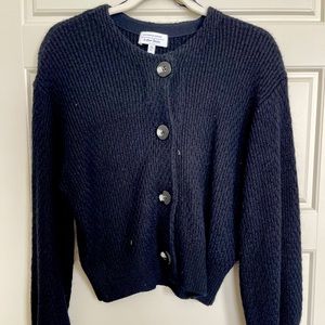 & other stories black cardigan sweater 🖤